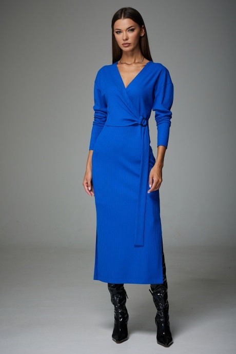 Платье N.O.W. 1317 синий размер 42-52 #1