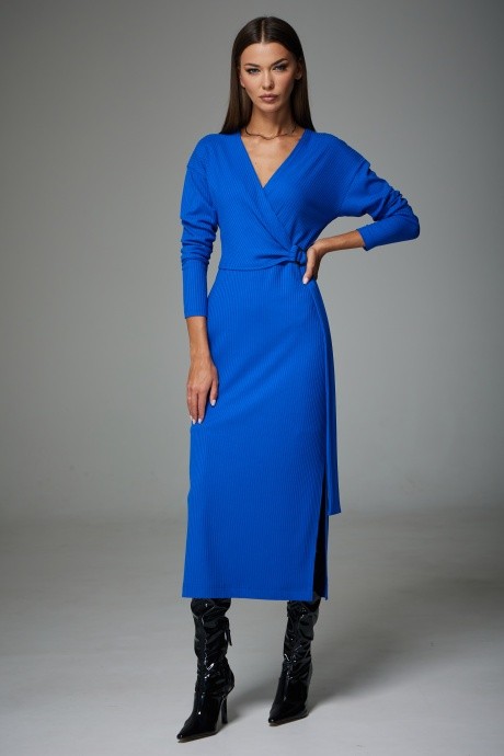 Платье N.O.W. 1317 синий размер 42-52 #2