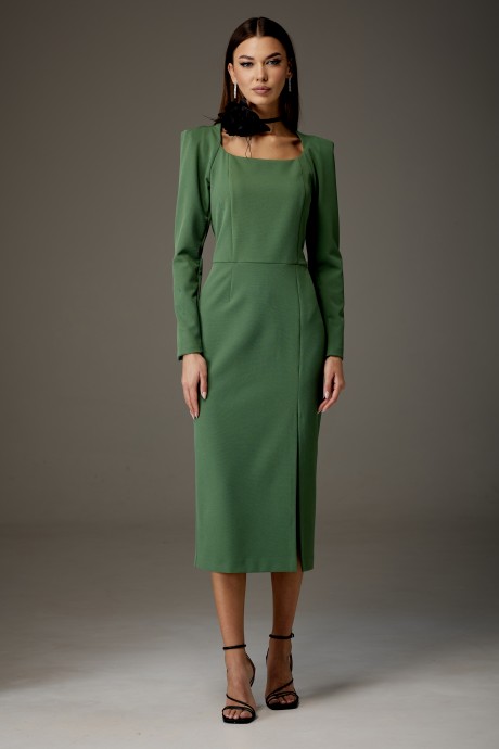 Вечернее платье N.O.W. 1381 зеленый размер 42-46 #2