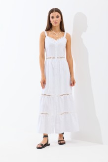 Платье N.O.W. 1284-1 белый #1
