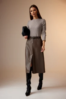 Платье N.O.W. 1654 коричневый