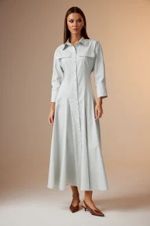 Платье N.O.W. 1673 светло-серое