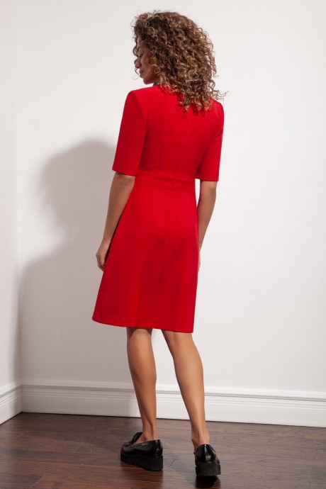 Платье S_ette S 5001 Красный размер 42-52 #2