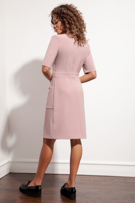 Платье S_ette S 5001 Пудрово-розовый размер 42-52 #2