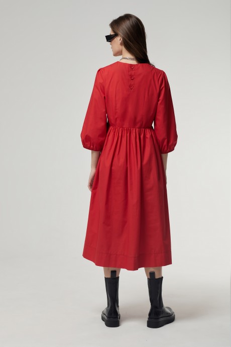 Платье Milmil 1059 красный размер 42-52 #2
