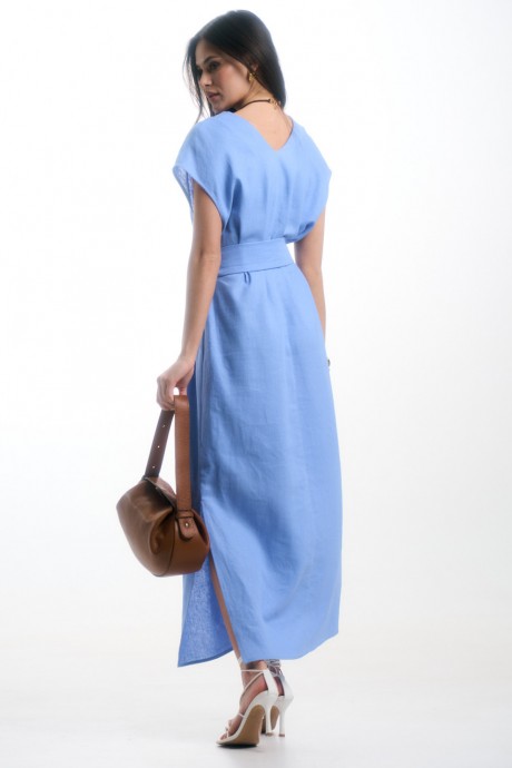 Платье Milmil 1113 голубой размер 42-52 #6