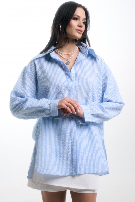 Рубашка Milmil 1115 голубой размер 42-52 #1