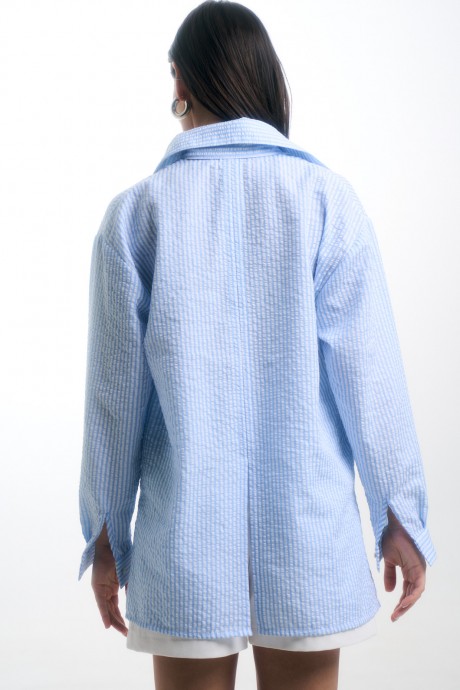 Рубашка Milmil 1115 голубой размер 42-52 #4