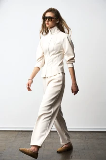 Брючный костюм Milmil 1287 молоко