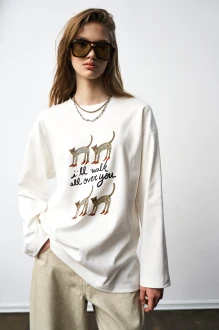 Джемпер (кофта) Milmil 1292 молоко