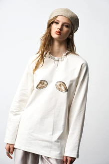 Джемпер (кофта) Milmil 1300 молоко