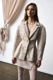 Жакет (пиджак) Milmil 1308 рогожка