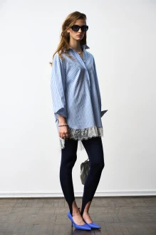 Брюки и леггинсы Milmil 1315 темно-синий