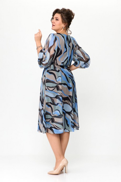 Платье Le Collect 438 разноцветный размер 46-52 #6