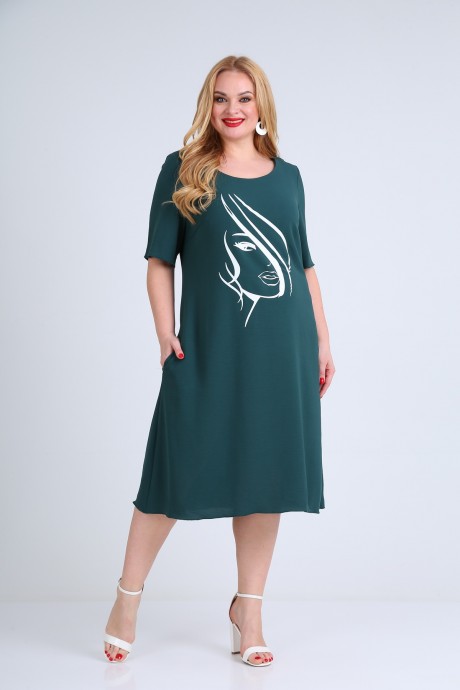 Платье Mamma Moda 703 зеленый размер 50-62 #1