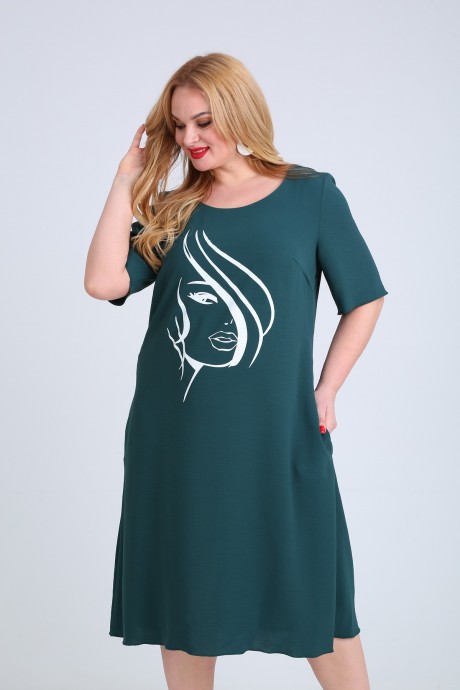 Платье Mamma Moda 703 зеленый размер 50-62 #4