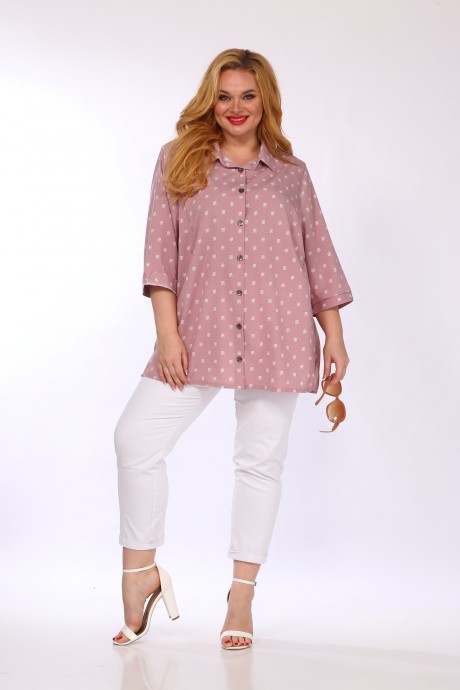 Рубашка Mamma Moda 25/1 розовый размер 54-70 #2