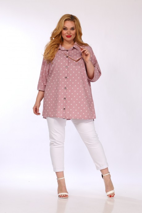 Рубашка Mamma Moda 25/1 розовый размер 54-70 #3