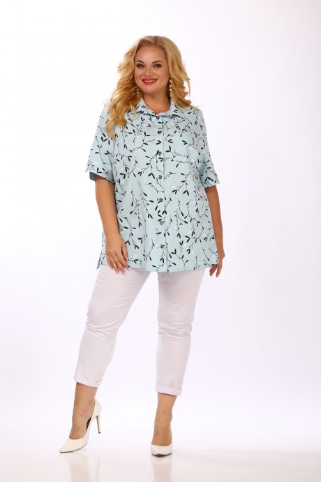 Рубашка Mamma Moda 68/1 зеленый размер 58-68 #2