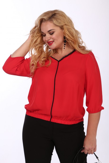 Блузка Mamma Moda 164 красный размер 52-62 #2