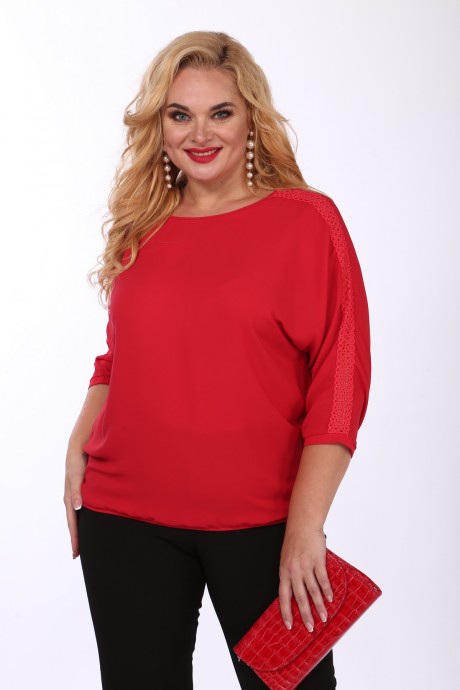 Блузка Mamma Moda 68 красный размер 46-56 #1