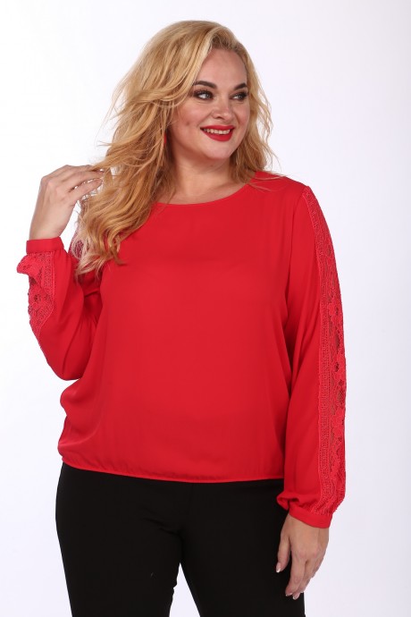 Блузка Mamma Moda 144 красный размер 44-54 #2