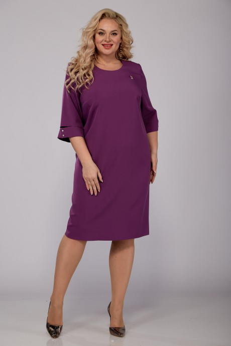 Платье Mamma Moda 66/1 фиолетовый размер 58-68 #4
