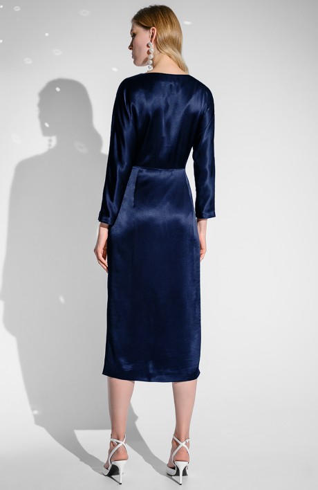 Вечернее платье Moveri 5468 синий размер 42-48 #3