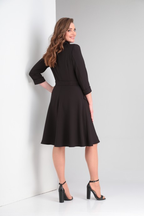 Платье Vilena Fashion 785 черный размер 46-50 #5