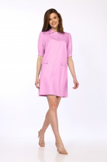 Платье Vilena Fashion 796 розовый #1