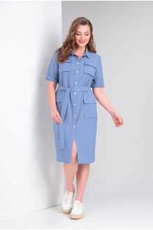 Платье Vilena Fashion 805 голубой #1