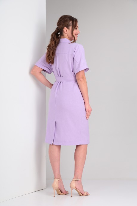 Платье Vilena Fashion 812 сирень размер 46-50 #5