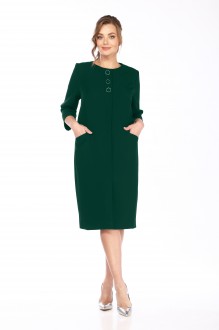Платье Vilena Fashion 842 зеленый #1