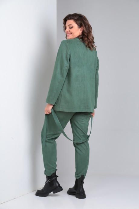 Костюм/комплект Vilena Fashion 841 зеленый размер 50-54 #9