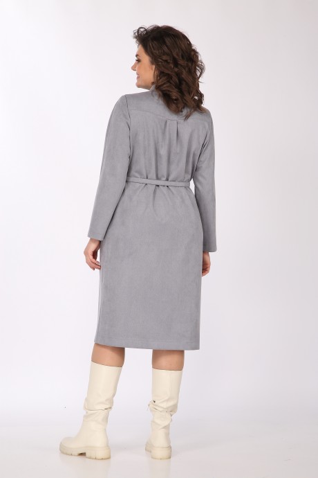 Платье Vilena Fashion 864 серый размер 48-52 #6