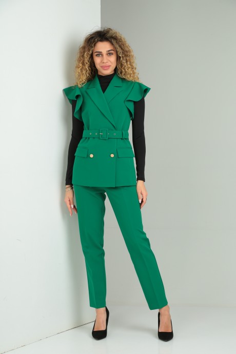 Костюм/комплект Vilena Fashion 866 зеленый размер 44-48 #2