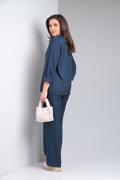 Костюм/комплект Vilena Fashion 889 темно-синий размер 48-54 #7