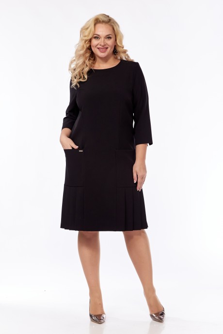 Платье Vilena Fashion 897 Черный размер 50-54 #2