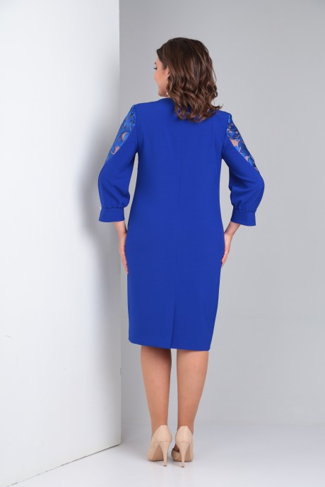 Вечернее платье Vilena Fashion 862 василёк размер 52-56 #4