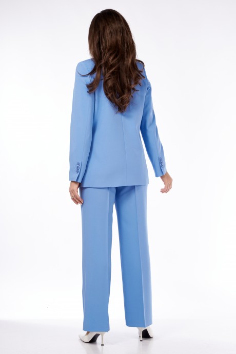 Костюм/комплект Vilena Fashion 924 тройка голубой размер 44-48 #6