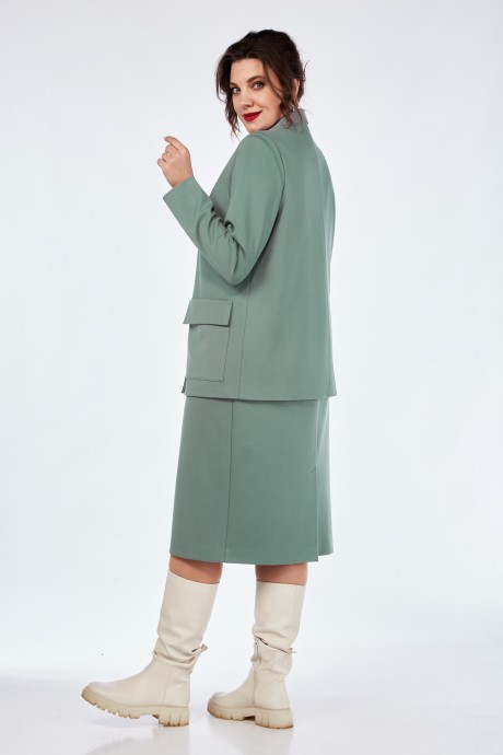 Костюм Vilena Fashion 936 двойка мята размер 50-54 #6