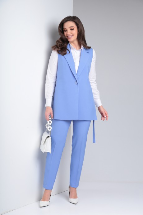 Костюм/комплект Vilena Fashion 949 голубой размер 48-52 #1