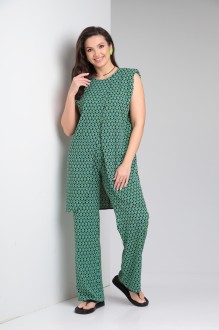 Костюм/комплект Vilena Fashion 961 зеленый #1