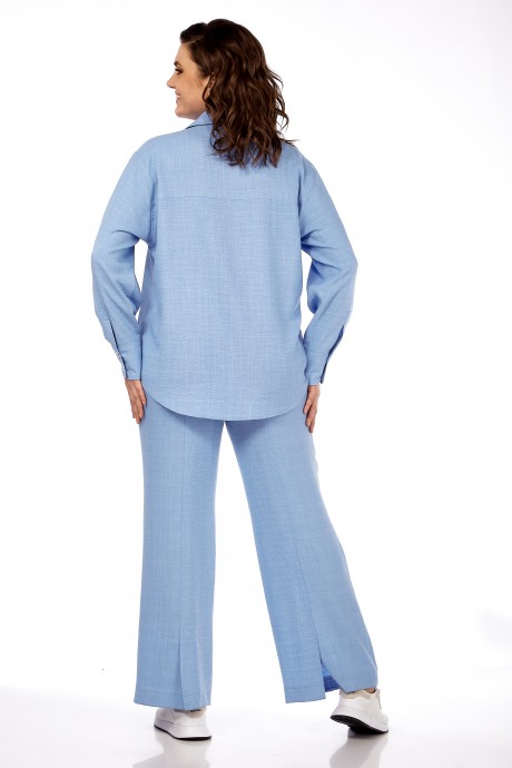Костюм/комплект Vilena Fashion 878 голубой размер 50-54 #10