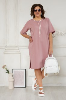 Платье BegiModa 1025 розовый #1