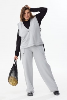 Жилетка BegiModa 7011 пепел #1