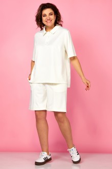 Костюм BegiModa 3092 двойка молочный #1