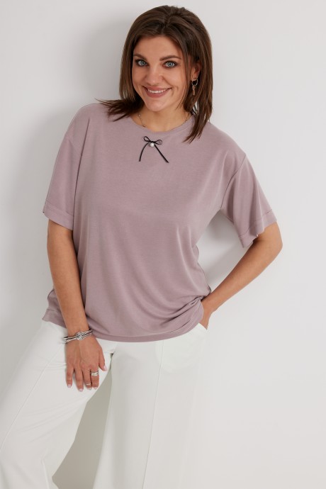 Майка BegiModa 4134 розовый пепел размер 48-62 #4