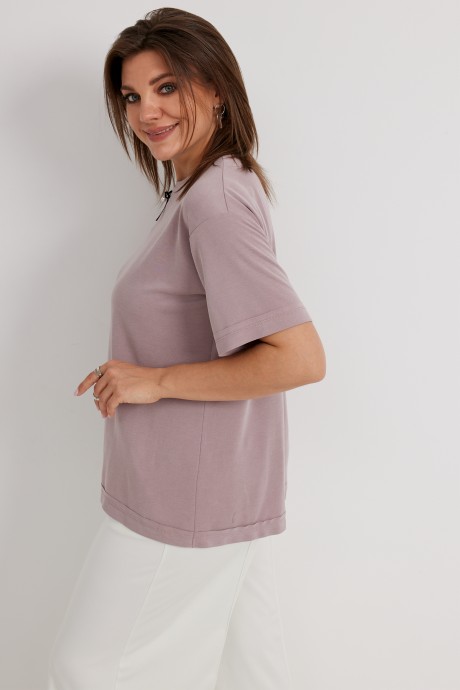 Майка BegiModa 4134 розовый пепел размер 48-62 #5