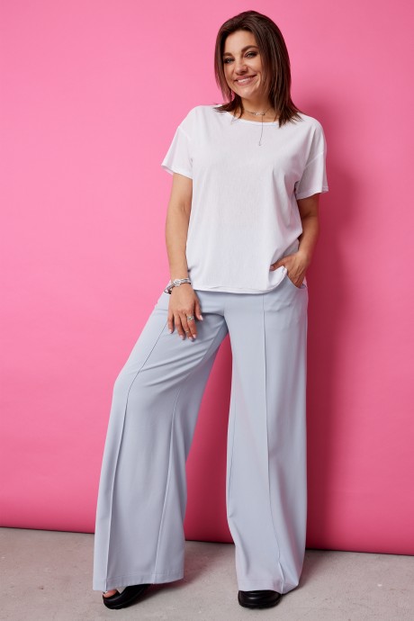 Брюки BegiModa 6067 голубой размер 48-62 #1